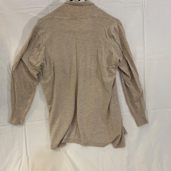 Tan Open-Front Cardigan Size Large from Cleo - Picture 2 of 4